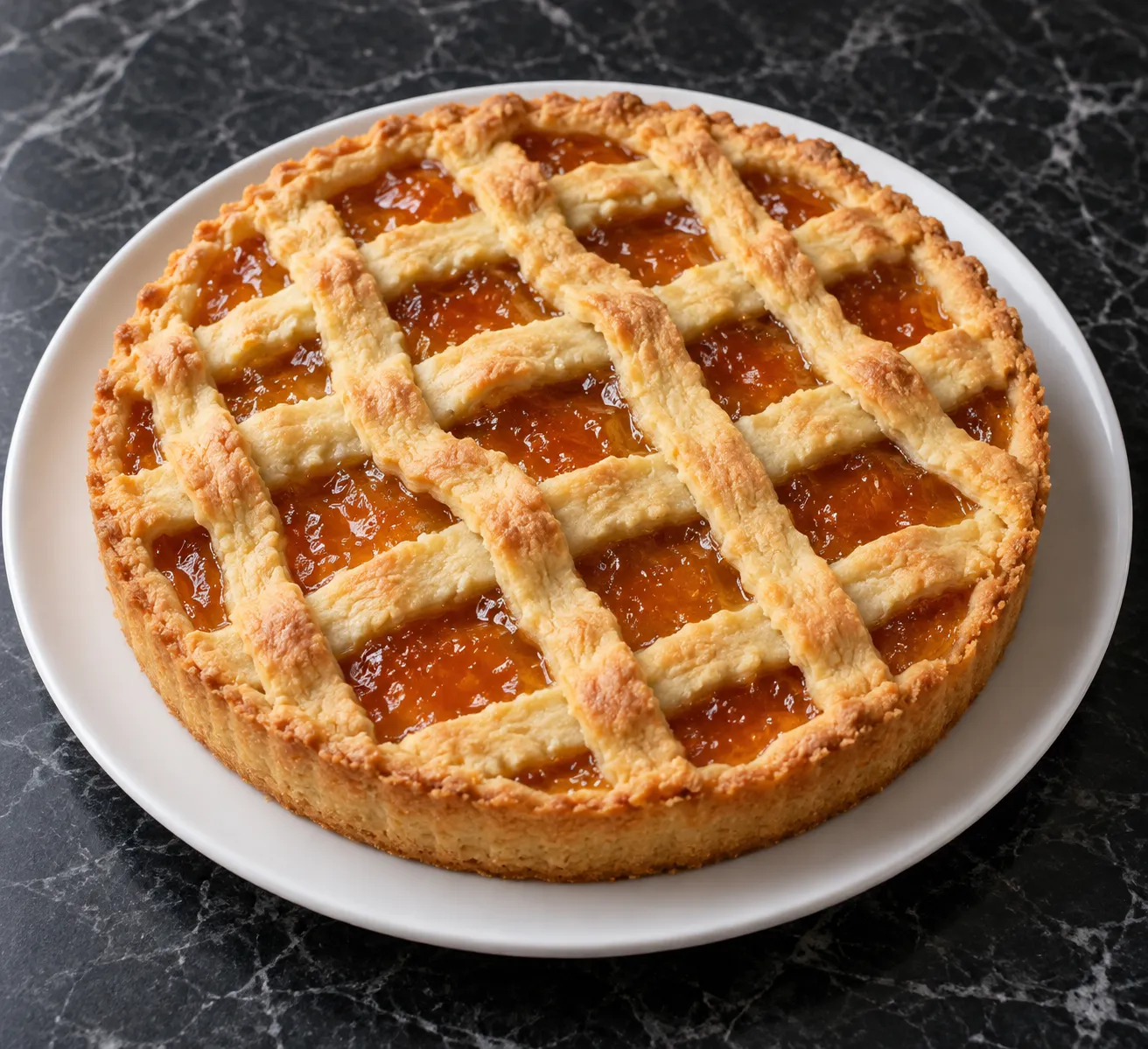 Almond and Jam Cake