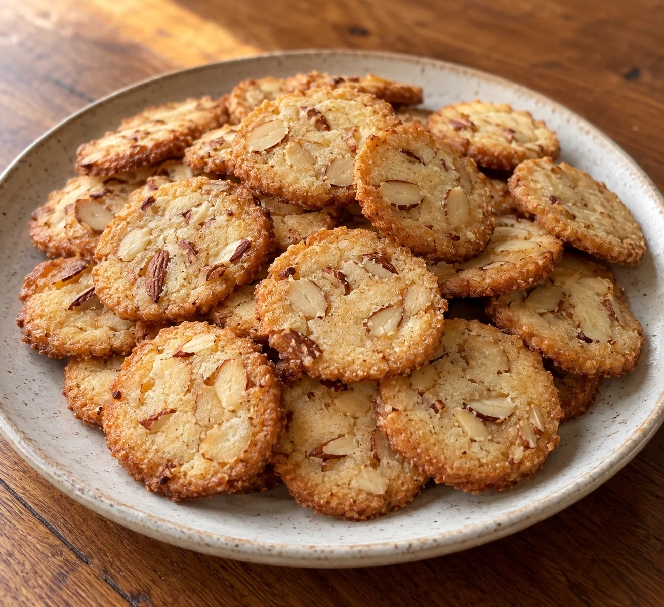 Almond and Brown Sugar Cookies