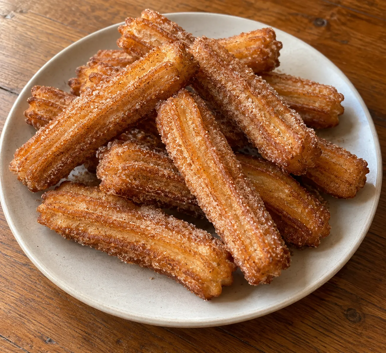 Churros with Cinnamon Sugar