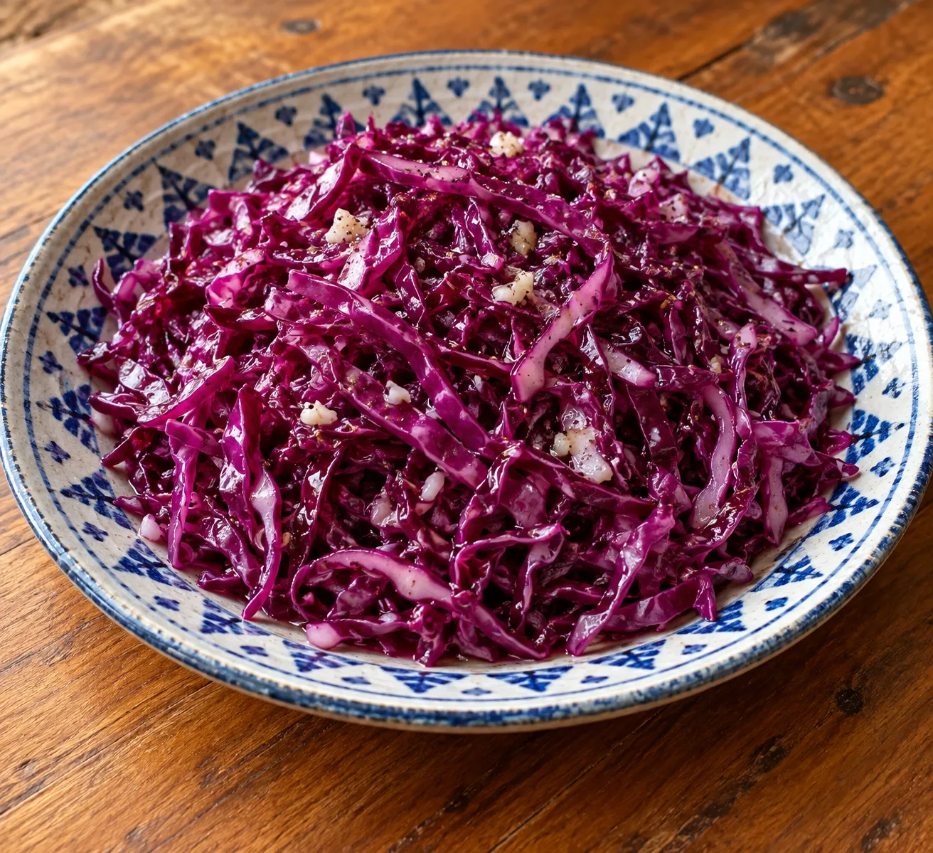 Red Cabbage Salad Like the Falafel Shop