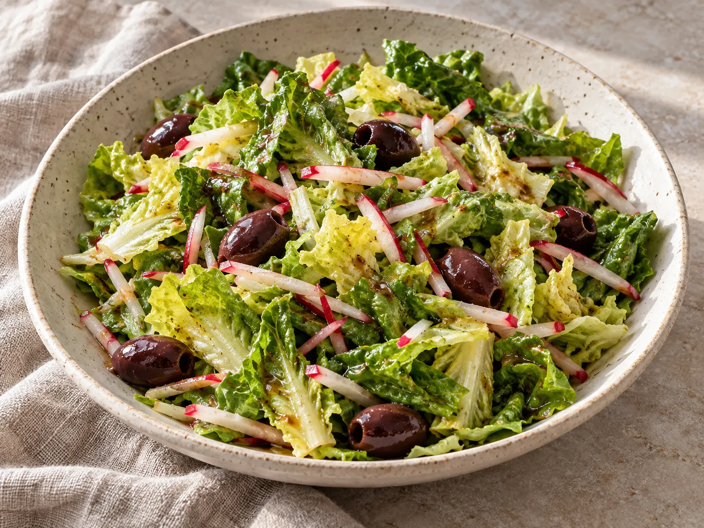 Green Salad to Serve with Meat