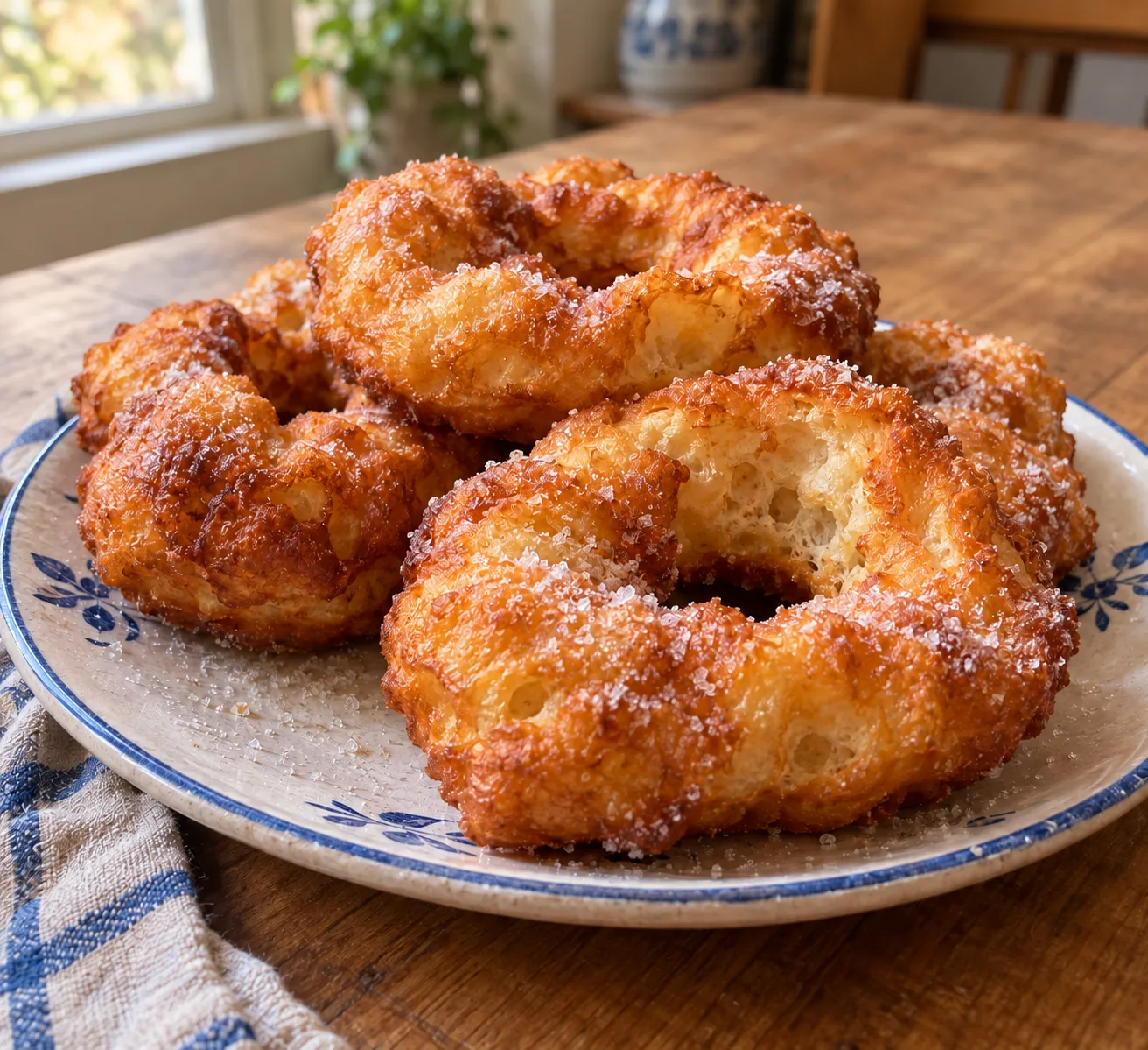 Tripolitan Sfenj (Libyan Fried Doughnuts)